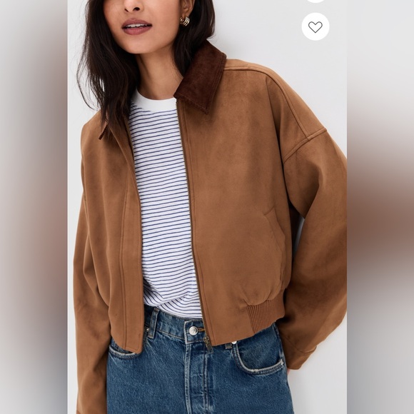 Astr Jackets & Blazers - Astr Tan “Sorine” Bomber Jacket